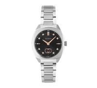 Gucci Interlocking 29mm Diamond Black Dial & Stainless Steel Watch