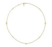 Gucci Interlocking G 18ct Yellow Gold Diamond Star Necklace D - Gold GUC-178