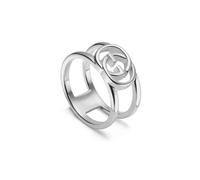 Gucci Interlocking G Ring 9mm YBC295716001013 With Gucci Packaging Luxury - Sterling Silver