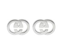 Gucci Interlocking G Silver Earrings GUC-360