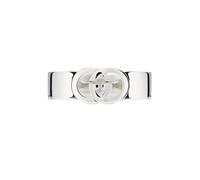 Gucci Interlocking Motif Sterling Silver 6mm Ring - 25 GUC-374/25