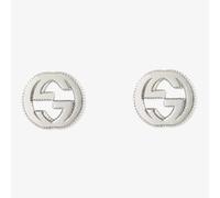 Gucci Interlocking Silver Stud Earrings YBD47922700100U