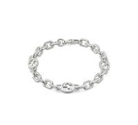 Gucci Interlocking Sterling Silver 18cm Bracelet
