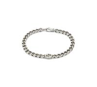 Gucci Interlocking Sterling Silver Bracelet - 17cm