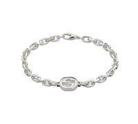 Gucci Interlocking Sterling Silver Bracelet - 19cm GUC-321/19