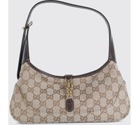 GUCCI Jackie Slim Bag in Canvas with GG Jacquard Monogram