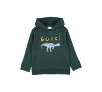 Gucci Kids dinosaur-print long-sleeve hoodie - Green 6
