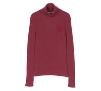 Gucci Kids logo-embroidered ribbed wool jumper - Pink 8-10