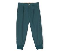 Gucci Kids Square G-print wool trousers - Green 6-12