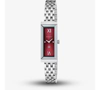 Gucci Ladies G-Frame Red Rectangular Dial Watch YA127518