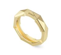 Gucci Link to Love 18ct Yellow Gold 5mm Studded Ring D - M.5 GUC-091/M.5