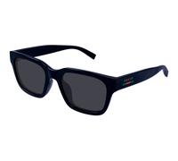 Gucci Man GG1857S 004 Sunglasses Injected Blue Blue Squared