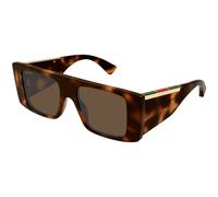 Gucci Man GG1888S 002 Sunglasses Acetate Havana Brown Squared