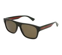 Gucci Man Gucci GG0341S 002 Sunglasses Acetate Black Grey Squared Polarized