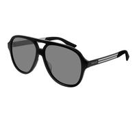 Gucci Man Gucci GG0688S 001 Sunglasses Acetate Black Grey Pilot