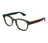 Gucci Man Gucci GG0927O 005 Optical frames Green Transparent Squared