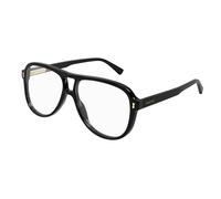 Gucci Man Gucci GG1044O 001 Optical frames Acetate Black Transparent Pilot