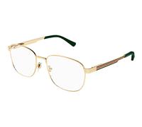 Gucci Man Gucci GG1225O 002 Optical frames Metal Gold Squared
