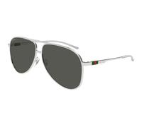 Gucci Man Gucci GG1677S 001 Sunglasses Metal Silver Grey Pilot