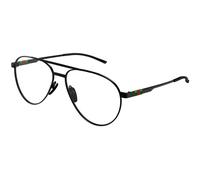 Gucci Man Gucci GG1679O 003 Optical frames Metal Black Transparent Pilot