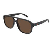 Gucci Man Gucci GG1856S 003 Sunglasses Injected Grey Brown Pilot