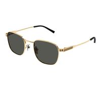Gucci Man GG1876S 001 Sunglasses Metal Gold Grey Round