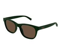 Gucci Man Gucci GG1985S 004 Sunglasses Injected Green Brown Round