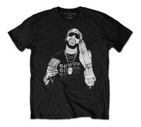 Gucci Mane Pinkies Up T-Shirt in Black | Size: Large Gucci Mane Black L