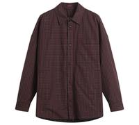 Gucci Men's Cotton Micro Check Technical Overshirt Red