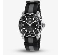 Gucci Mens Dive Automatic Black Fabric Strap Watch YA136365