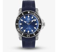 Gucci Mens Dive Blue Rubber Strap Watch YA136359