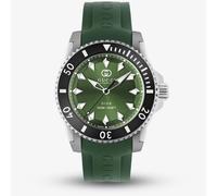 Gucci Mens Dive Green Rubber Strap Watch YA136360