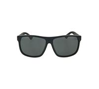 Gucci Men'S Gg0010Sa Gg0010Sa 001 59 Rectangular Sunglasses 59, Black/Grey