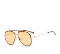Gucci Men's GG1981S Sunglasses Havana/Gold/Orange