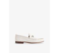 Gucci Mens Gucci Horsebit 1953 Suede Loafers Greige Eur 42 / 8 UK Men