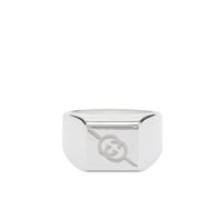 Gucci Men's Tag Ring 10mm Silver