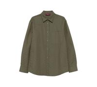 Gucci monogram-embossed shirt - Green 52