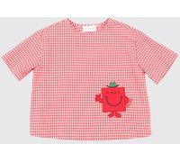 GUCCI Plaid Cotton Shirt with Smiley Pocket - Size: 18M - female