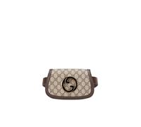 Gucci Preloved Gg Supreme Blondie Belt Bag In Brown Brown One Size