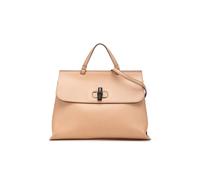 Gucci Preloved Large Leather Bamboo Daily Satchel In Brown Brown One Size