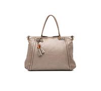 Gucci Preloved Large Leather Bella Tote In Gold Gold One Size