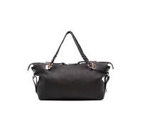 Gucci Preloved Large Pebbled Calfskin Bamboo Bar Tote In Brown Brown One Size