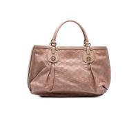 Gucci Preloved Large Ssima Scarlett Tote In Pink Pink One Size