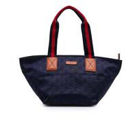 Gucci Preloved Stylish Top Handle Tote Bag - Blue Blue One Size
