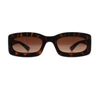 Gucci Rectangle Havana Brown Gradient Gg1786S Brown One Size