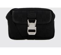GUCCI Rectangular Jacquard Crossbody Bag with GG Monogram and Front Pocket