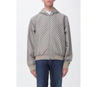 GUCCI Reversible Hooded Bomber Jacket in Monogram Cotton - Size: 54 - male
