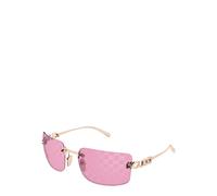 Gucci Rimless Square-frame Sunglasses - Pink - One Size