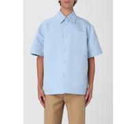 GUCCI Shirt Men color Sky Blue - Size: 48 - male