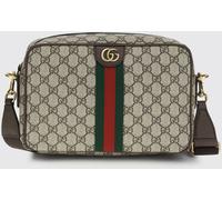 GUCCI Shoulder Bag Men color Beige
